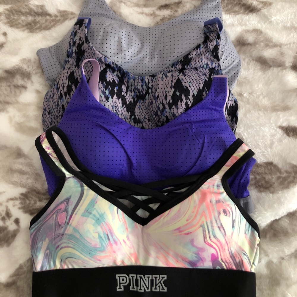 VICTORIA’S SECRET VS PINK sports bra (bundle of 4)
